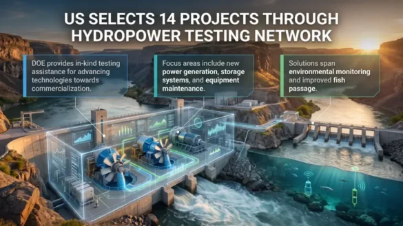 US Selects 14 Projects Through Hydropower Testing Network